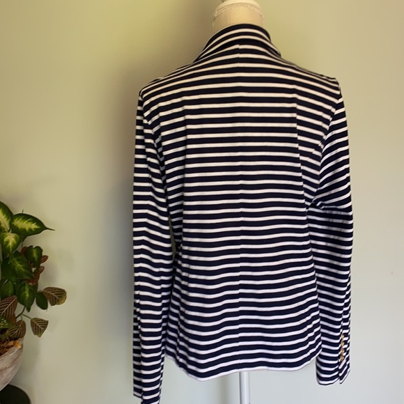 Lauren Ralph Lauren stripe knit blazer - Picture 3 of 11